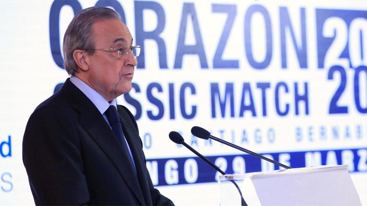 Florentino Pérez, presidente del Real Madrid