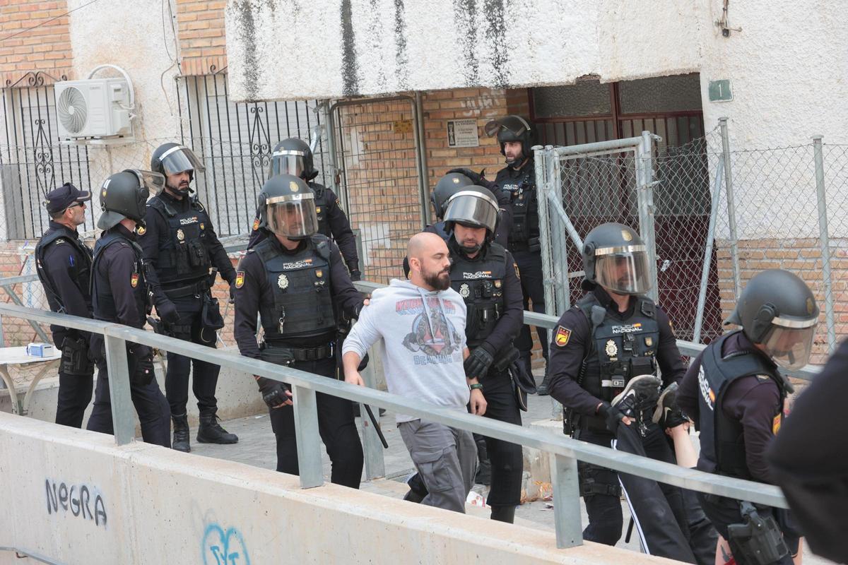 Desahucio en el barrio Juan XXIII de Alicante Desahucio en el barrio Juan XXIII de Alicante