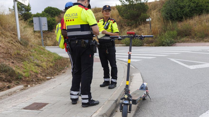 Intensifiquen els controls per evitar l&#039;ús del patinet en vies interurbanes de la regió