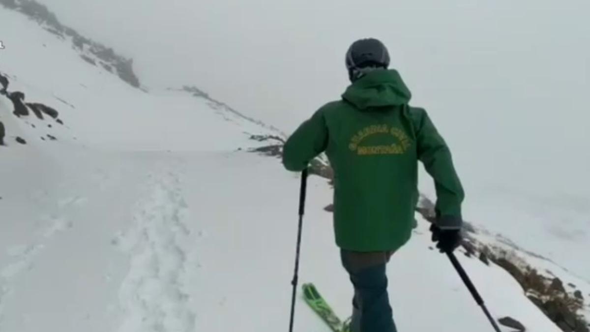 Nieve en el Teide