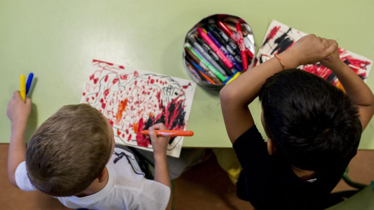 Imagen de archivo de unos niños en la escuela. | B. L.