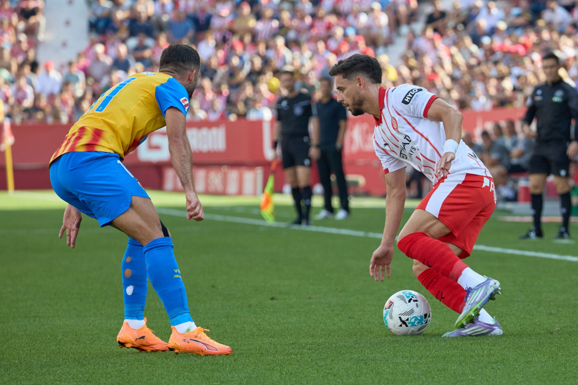 Les imatges del Girona FC - València