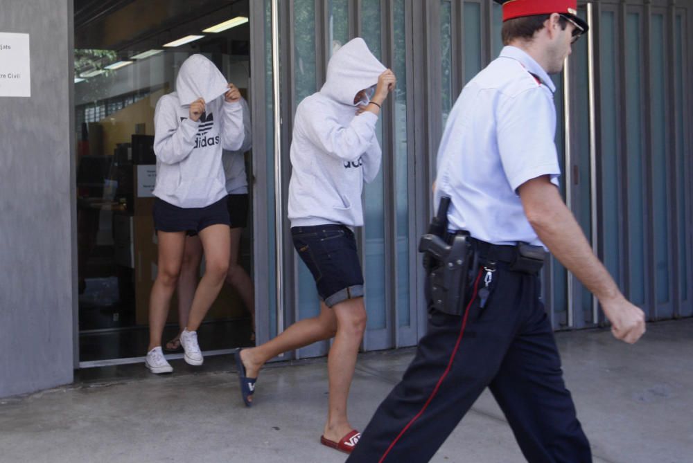 Llibertat per les detingudes per organitzar un 'flashmob' a Platja d'Aro