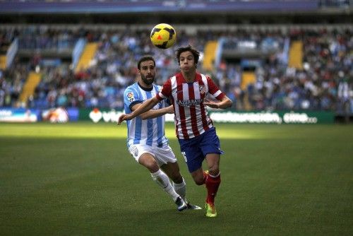 Imágenes del partido disputado entre Málaga y el Atlético de Madrid.