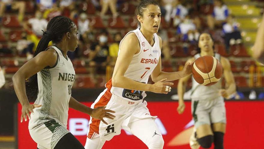 Torneo de selecciones de baloncesto femenino: España - Kenia