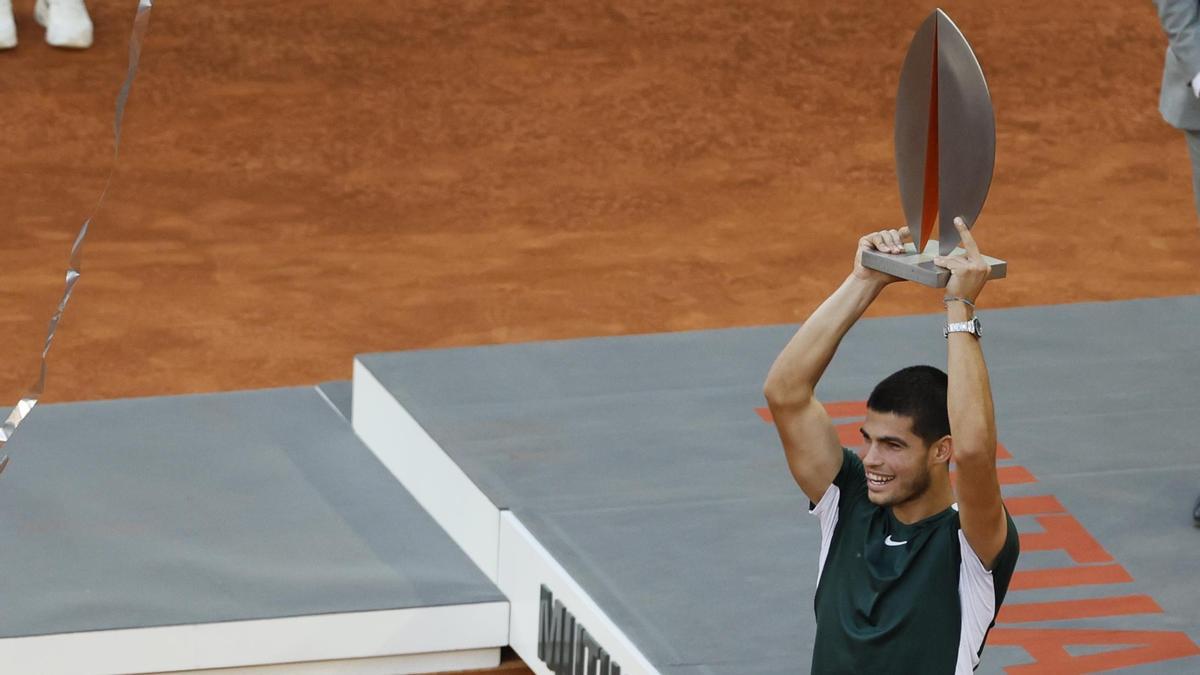 Final del Mutua Madrid Open: Carlos Alcaraz - Alexander Zverev, en imágenes