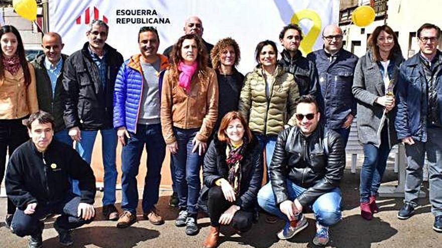 La candidatura d&#039;ERC de Navàs per a les eleccions del maig