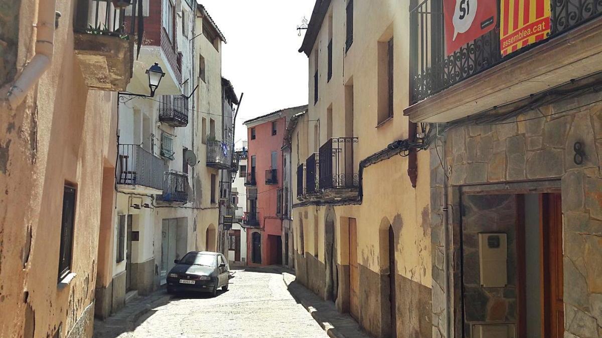 Habitatges del nucli antic d&#039;Artés, on es concentren part dels pisos buits