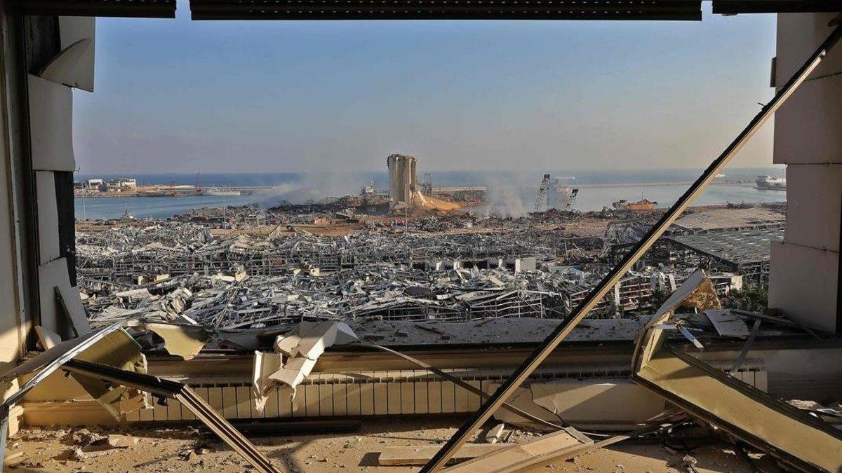 Los hospitales de Beirut, desbordados tras la explosión