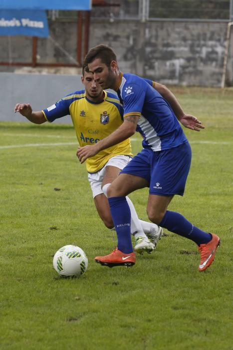 El partido entre el Real Avilés y Mosconia, en imágenes