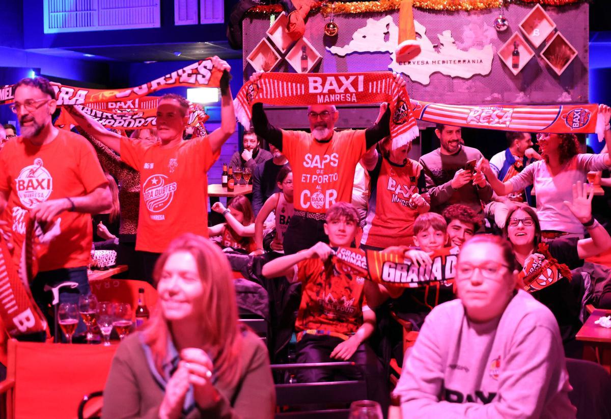 Totes les fotos de la retransmissió d'El Ganxo del partit entre el Hapoel i el Baxi