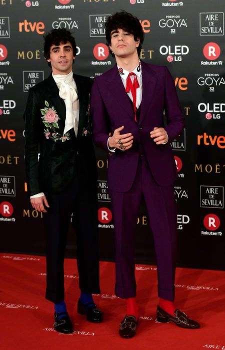 Alfombra roja de los Premios Goya 2018