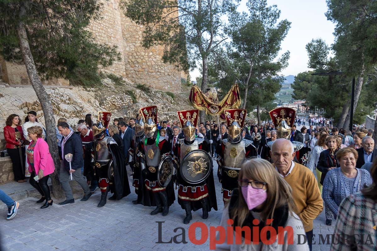 Procesión de subida a la Basílica en las Fiestas de Caravaca