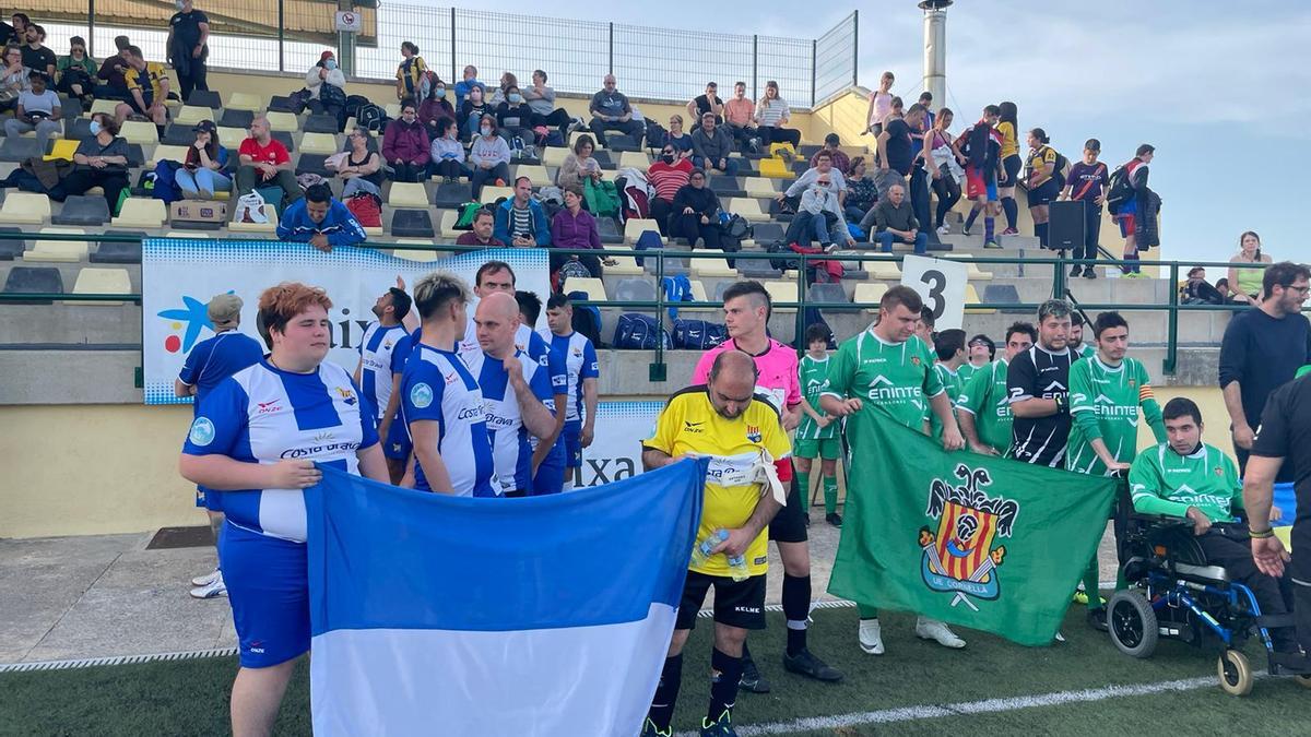 Una imatge del Figueres-Cornellà de l'any passat al MICIntegra