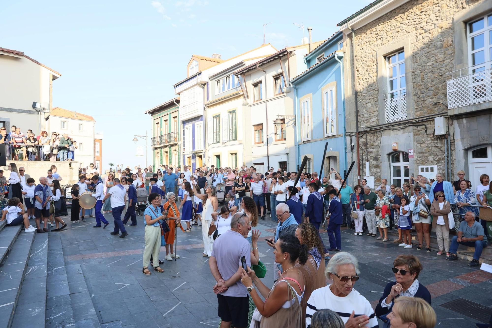 EN IMÁGENES: La procesión de "la llamada de la mar" en el Carmen de Luanco