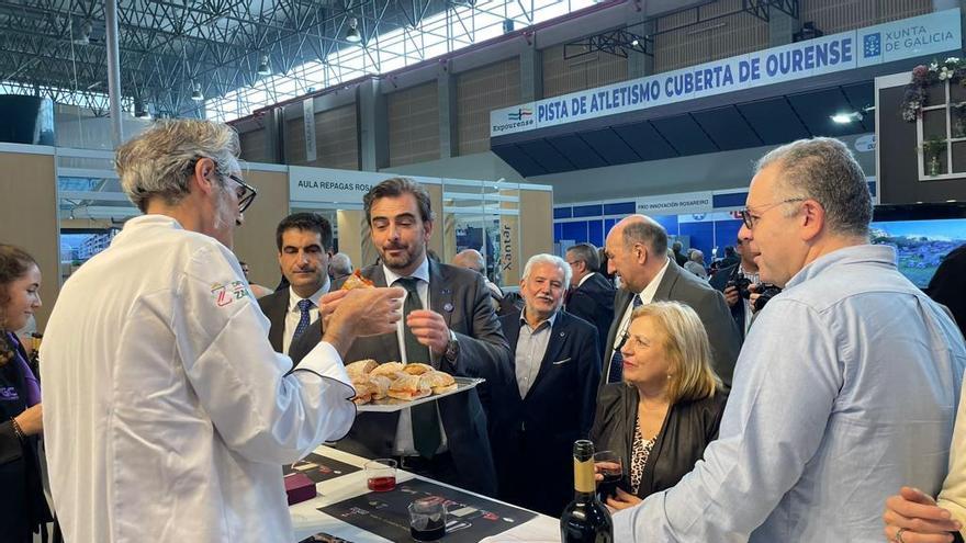 Jesús María Prada Saavedra en la feria Xantar de Ourense.