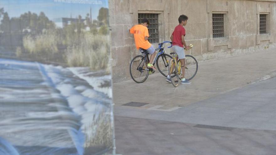 Ruta de bicicletas a la luz de la luna de Murcia