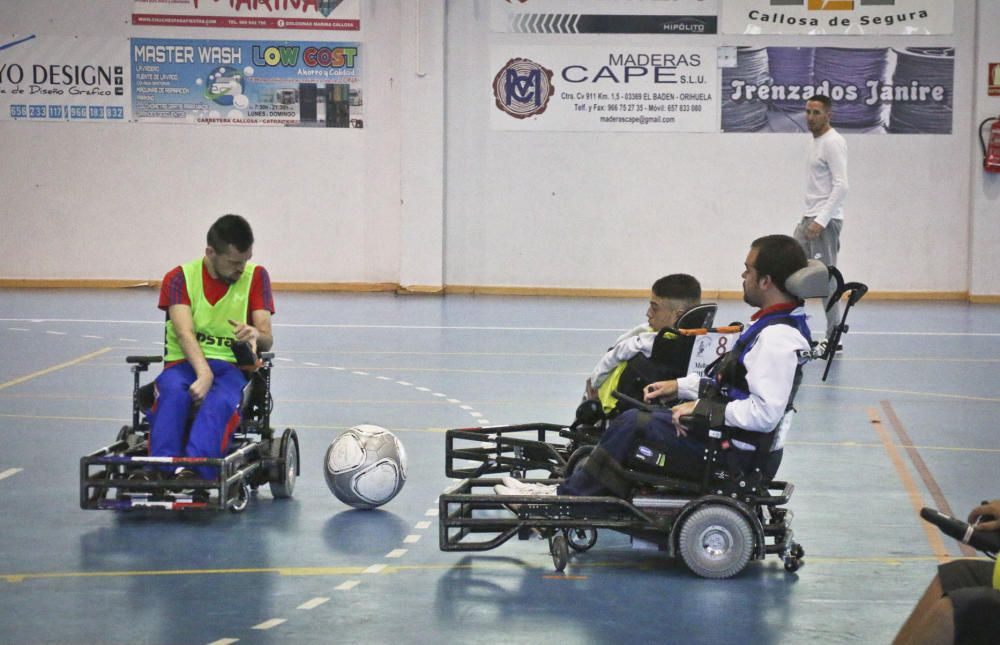 La Selección de Francia de «powerchair» se entrena en Callosa de Segura