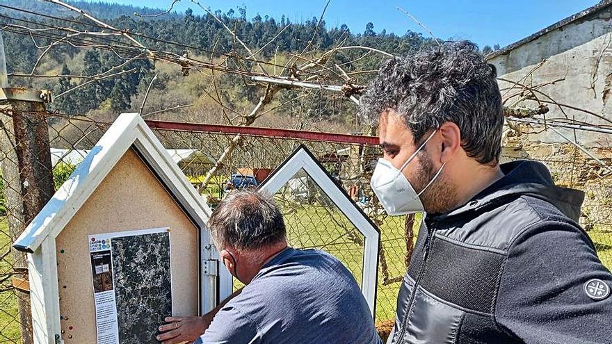 Señalizan el Camiño Miñoto Ribeiro a su paso por A Estrada