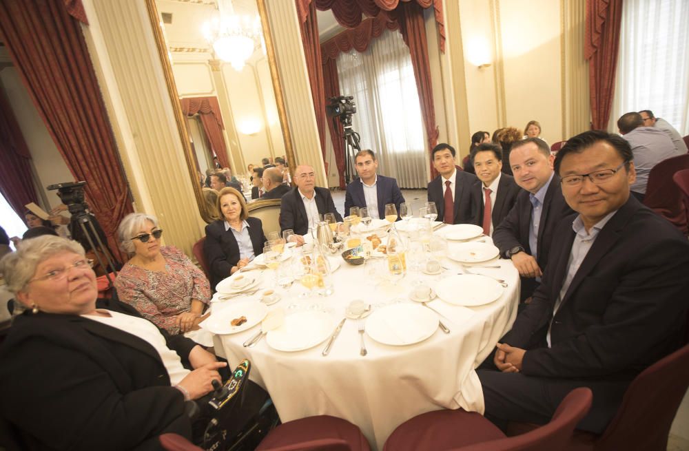 Desayuno con Begoña Carrasco en el Casino Antiguo de Castelló