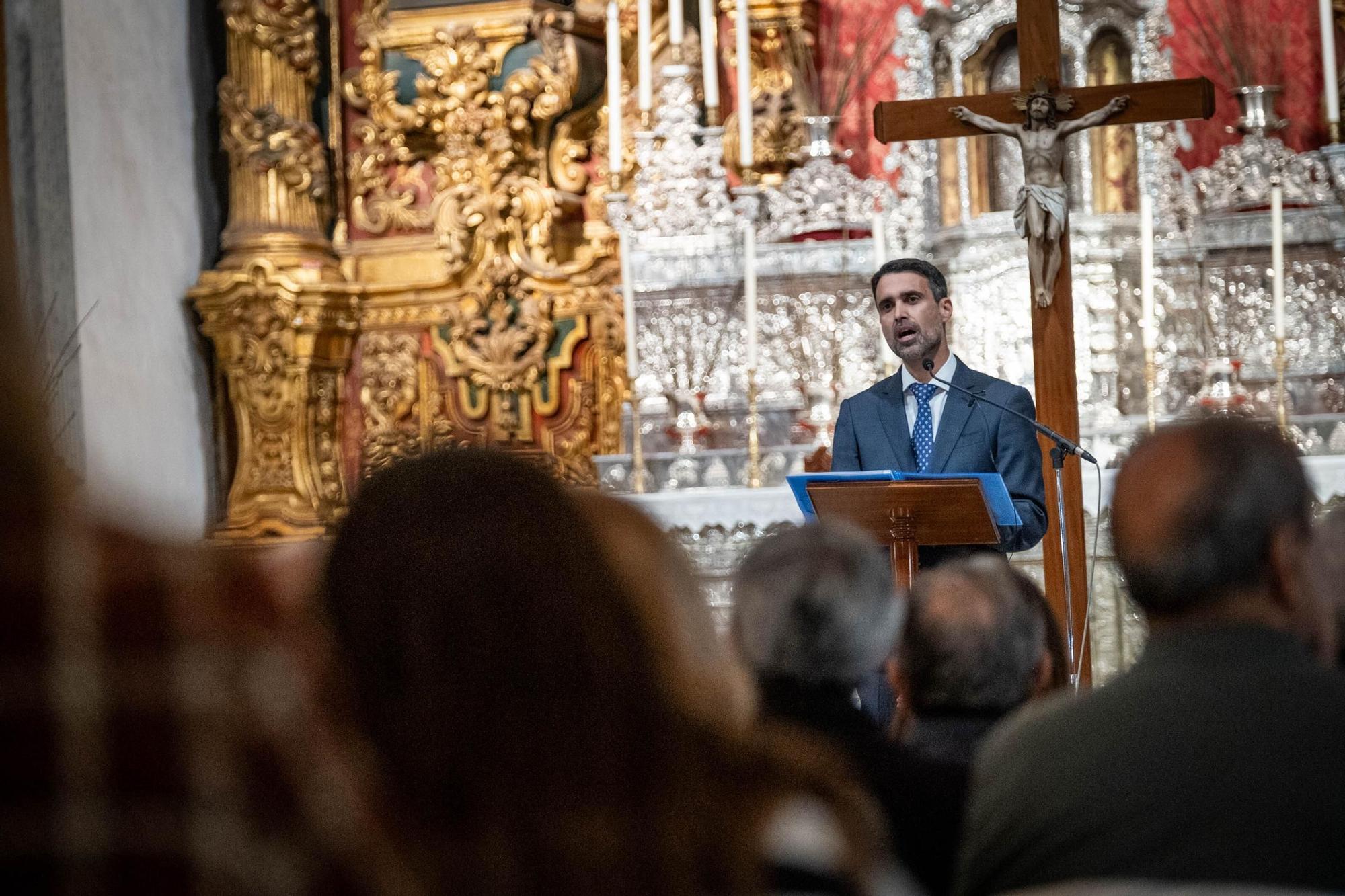 Pregón de la Semana Santa de Santa Cruz a cargo de Mayer Trujillo