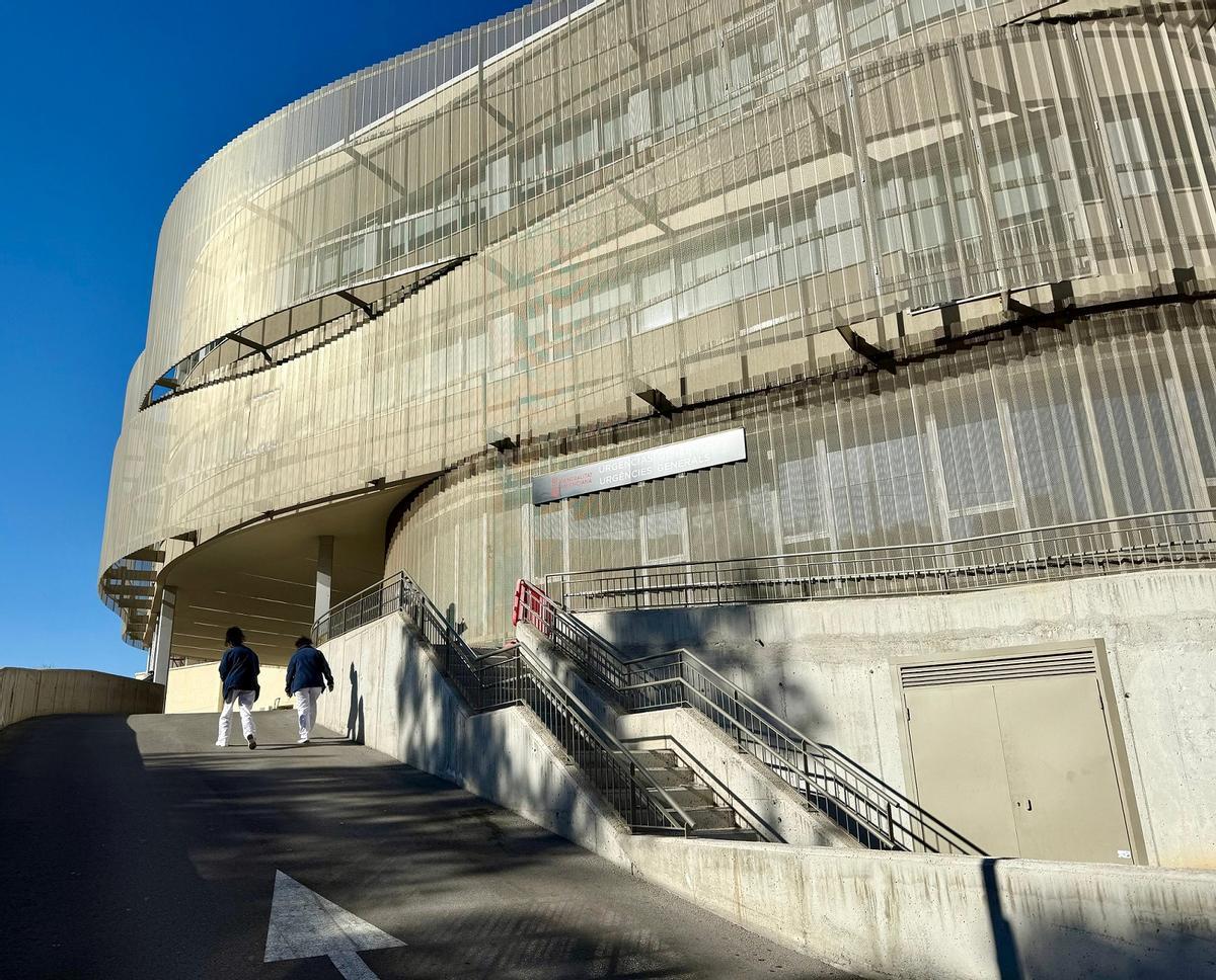 Acceso de Urgencias del Hospital de Alicante