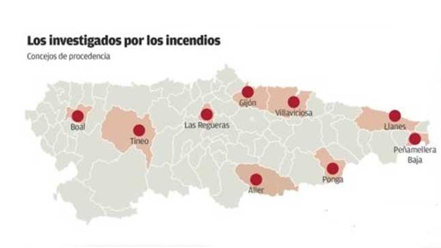 La Guardia Civil lamenta la colaboración vecinal &quot;mínima&quot; para investigar fuegos