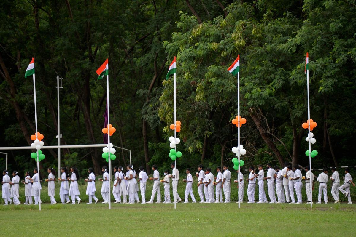 La India celebra este lunes 75 años de su independencia del imperio británico, con una ceremonia desarrollada en el Fuerte Rojo.