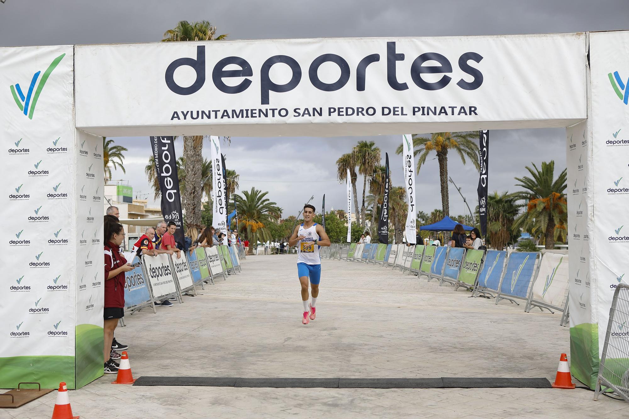 La media maratón Paraíso Salado de San Pedro del Pinatar, en imágenes