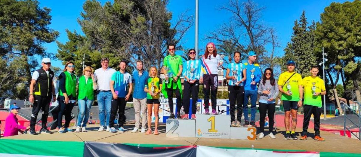 Entrega de premios de la prueba de Puente Genil.