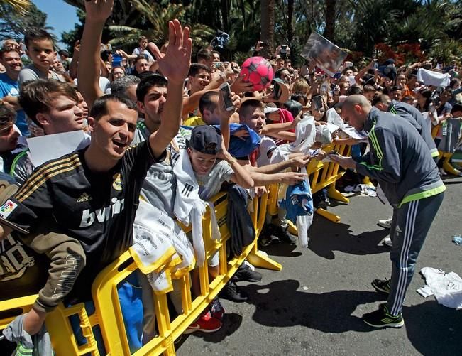 Gran Canaria enloquece con el Real Madrid