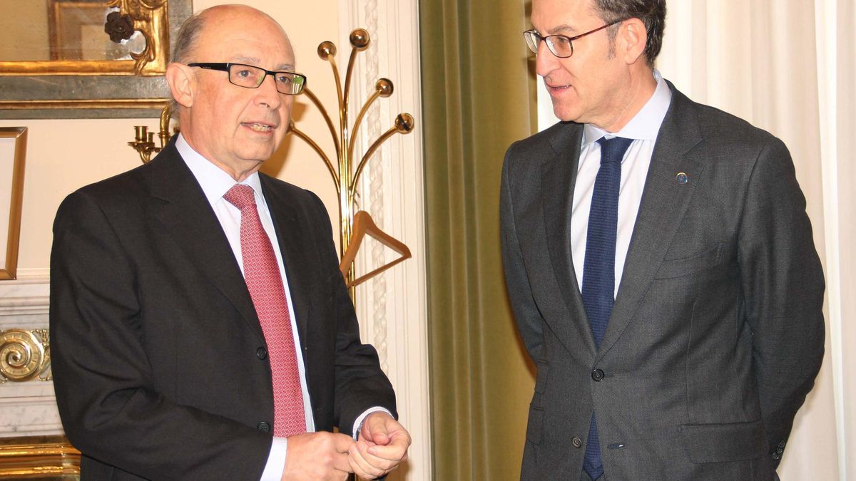Montoro y Feijóo, en una foto de 2018.