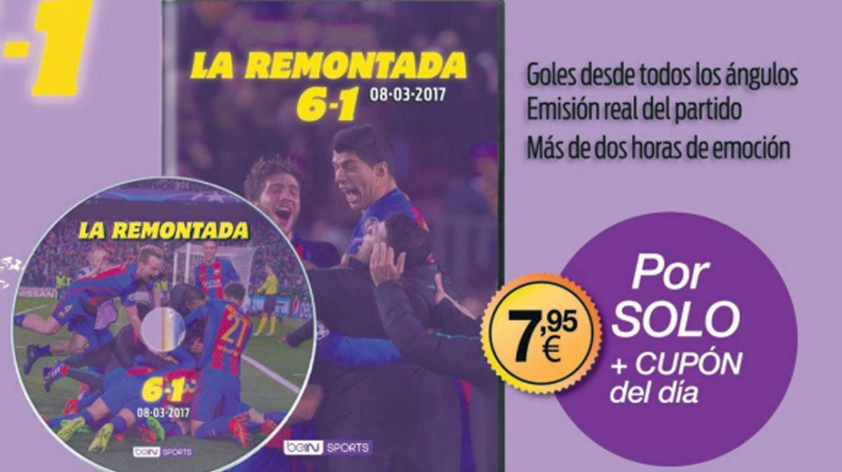 El DVD de la remontada