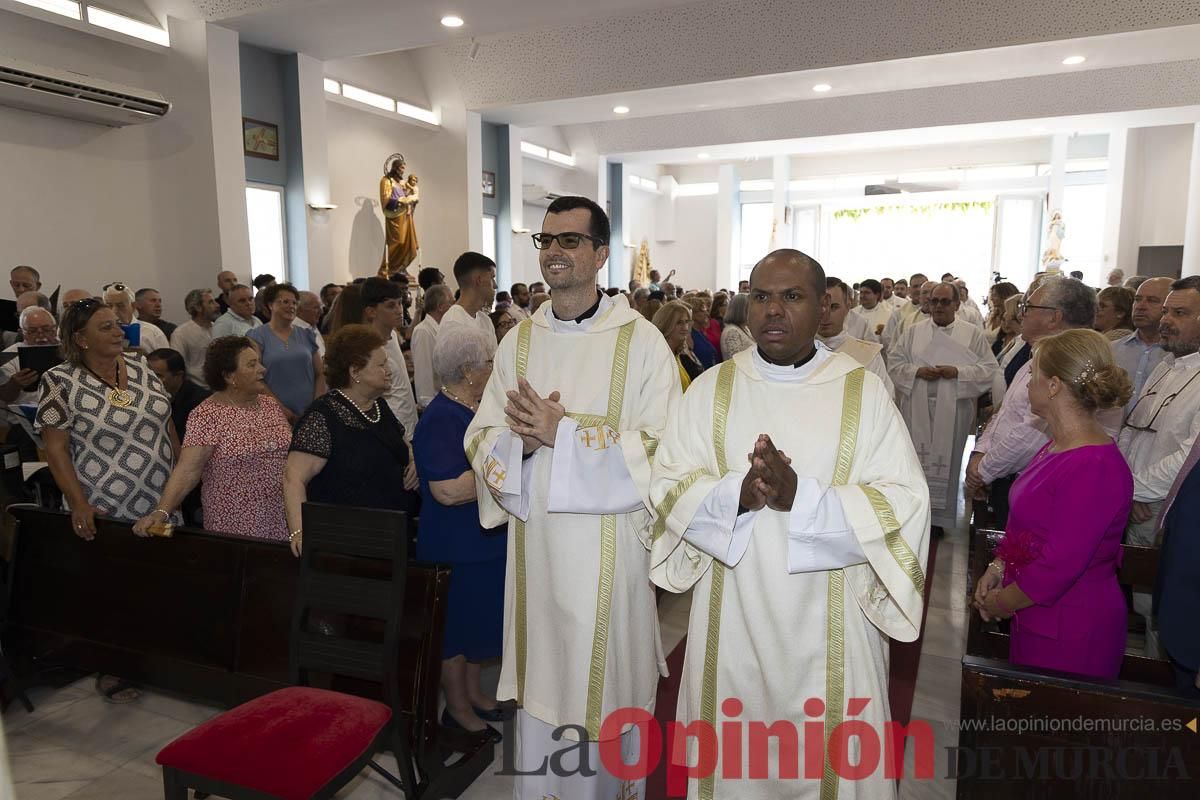 Así se ha vivido la ordenación sacerdotal de Miguel Tovar Fernández en la pedanía molinense de Torrealta
