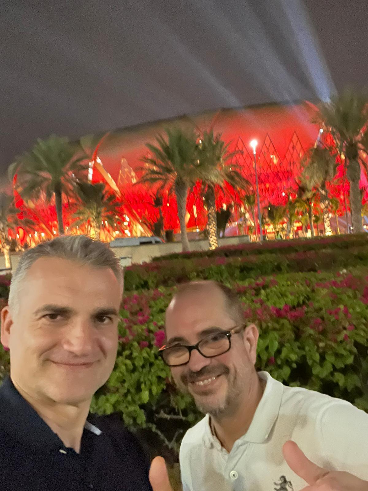 Josep Triadó y Jordi Farré, en El rey Abdalá