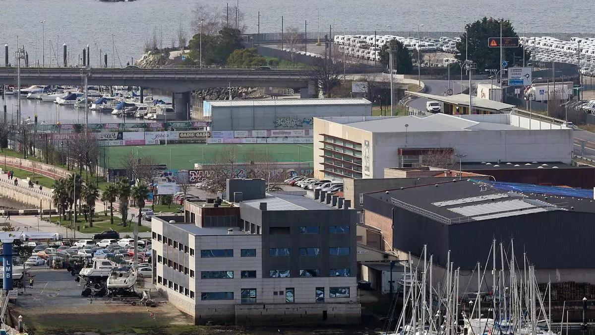 La sede de Cetmar, en Bouzas.