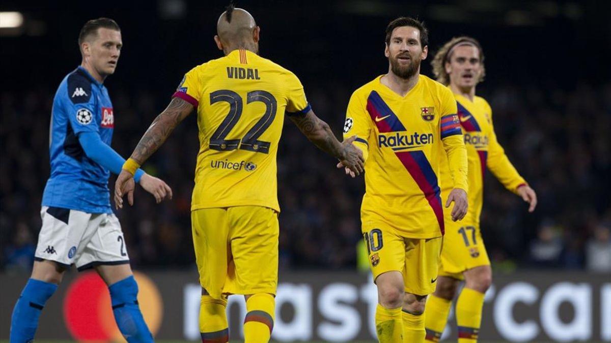 El Barça deberá emplearse a fondo ante el Nápoles