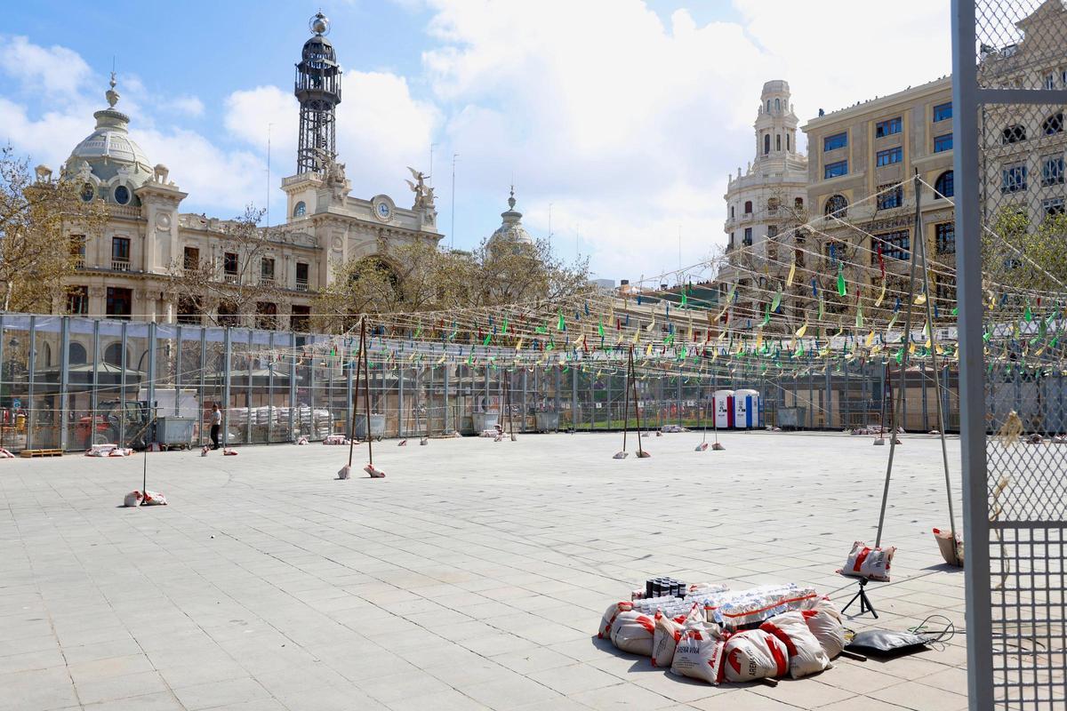 La mascletà de hoy, 19 de marzo, en imágenes La mascletà de hoy, 19 de marzo, en imágenes