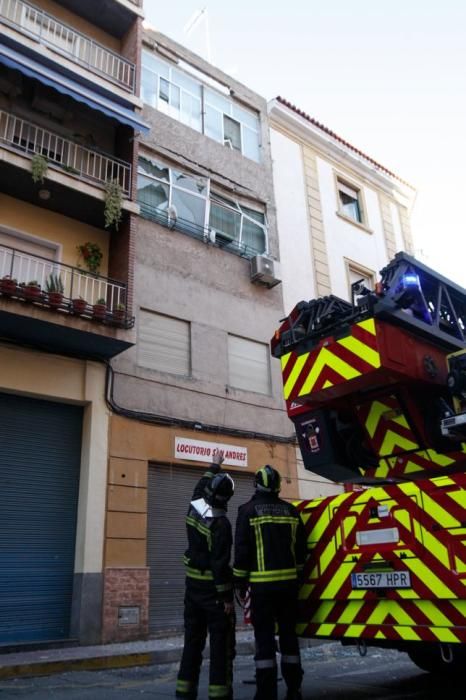 Derrumbe de una casa en Murcia