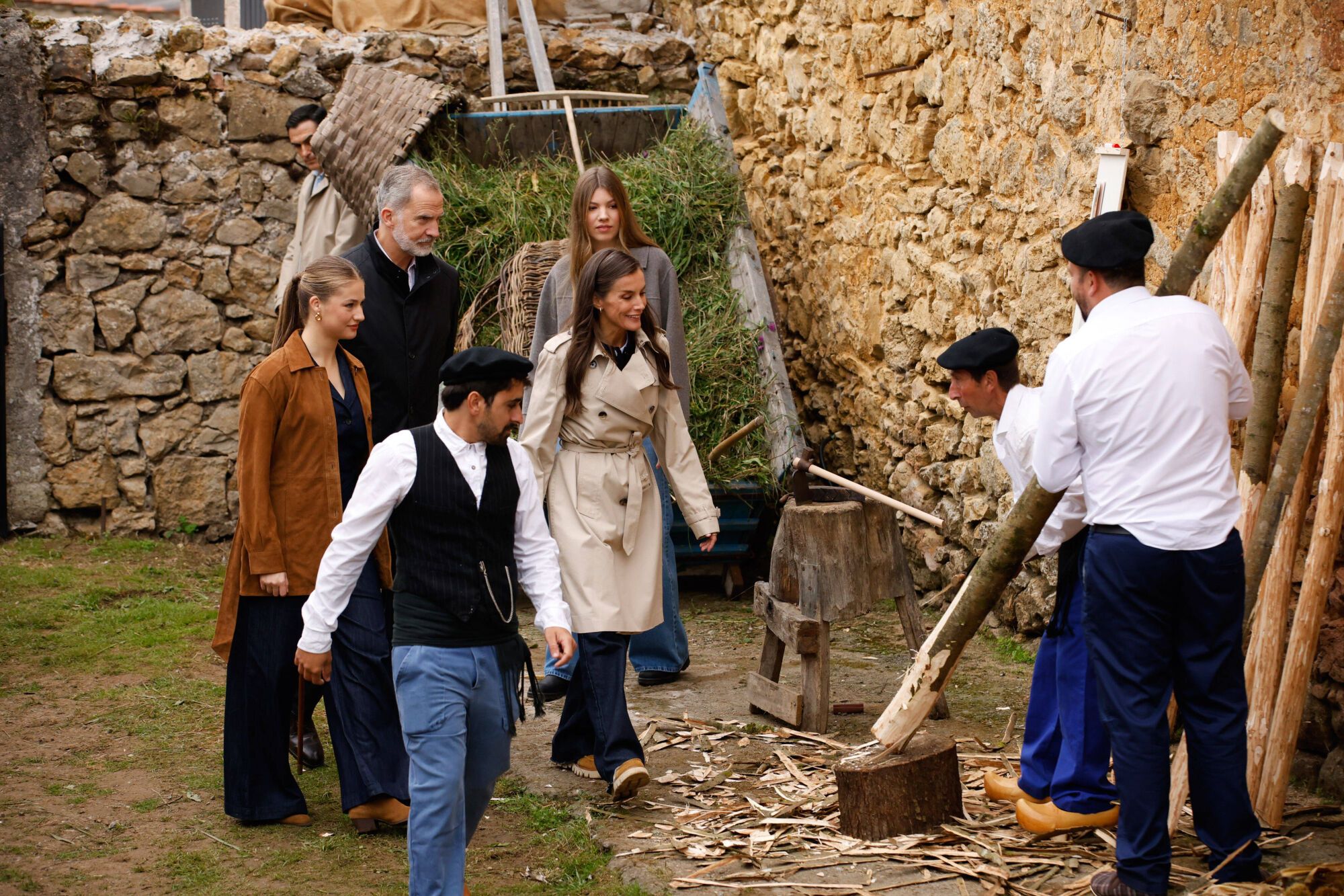  Así fue la visita de la Familia Real a Valdesoto para entregar el premio "Pueblo Ejemplar" de Asturias 2025