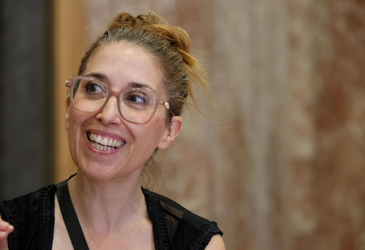 Sílvia Sanfeliu, directora de l'obra "El retaule del flautista"