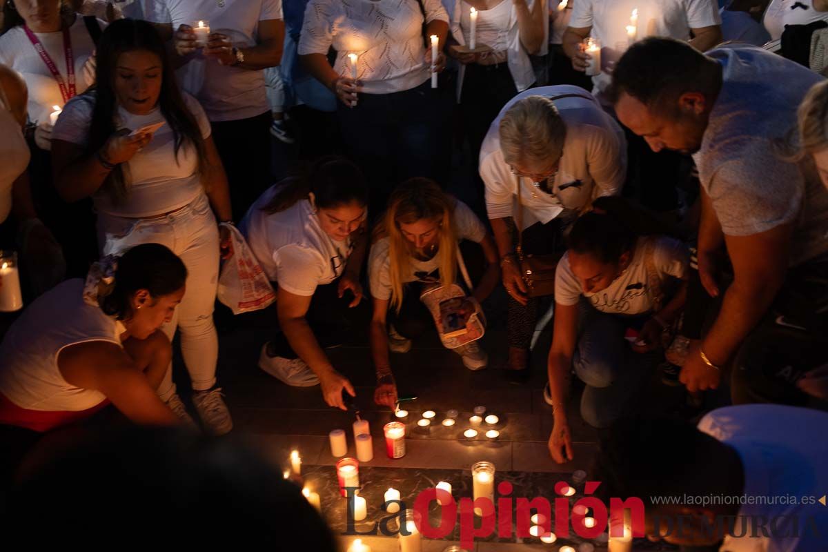 Homenaje a los cuatro fallecidos de Caravaca en el incendio de las discotecas de Murcia