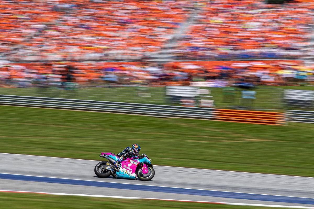 El Gran Premio de Austria de MotoGP. El Gran Premio de Austria de MotoGP.
