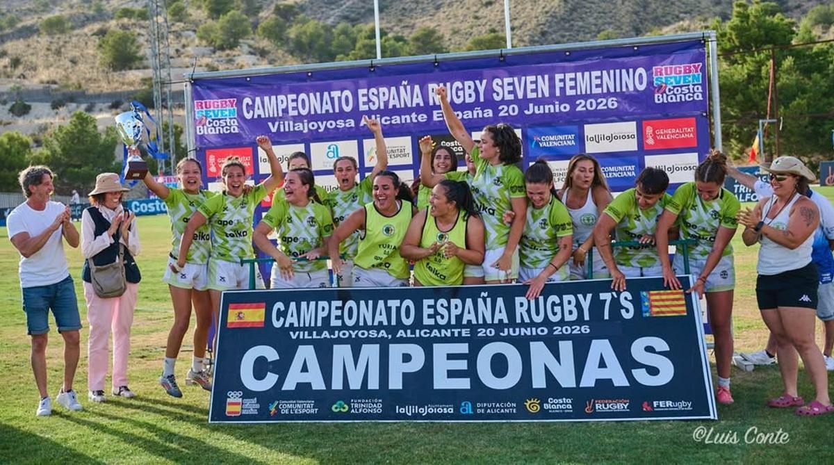 El Rugby Turia ganó la primera jornada del GPS Campeonato de España 7s de la temporada 2025/26.