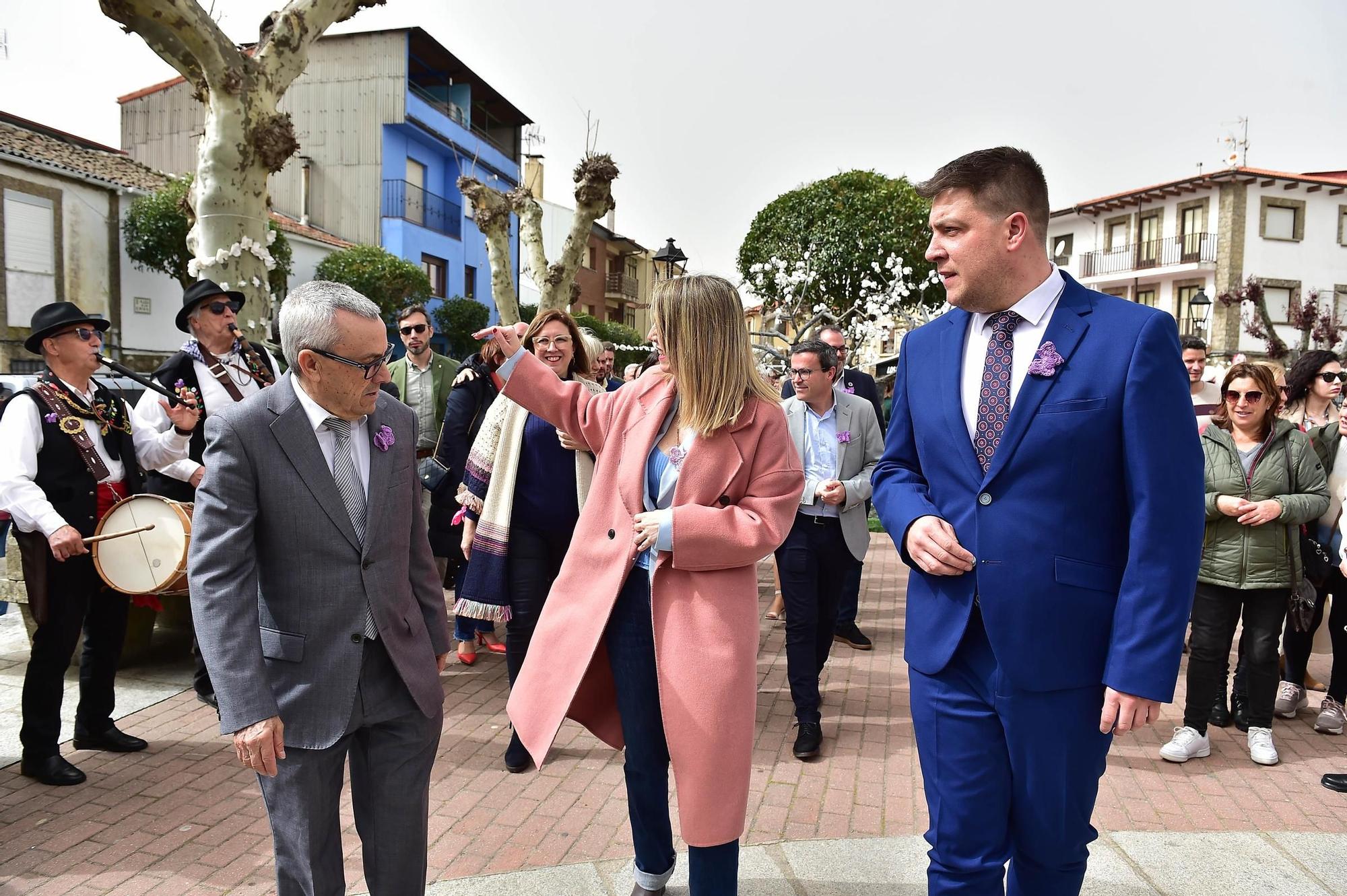 Así ha sido la inauguración de la fiesta del cerezo en flor en Piornal