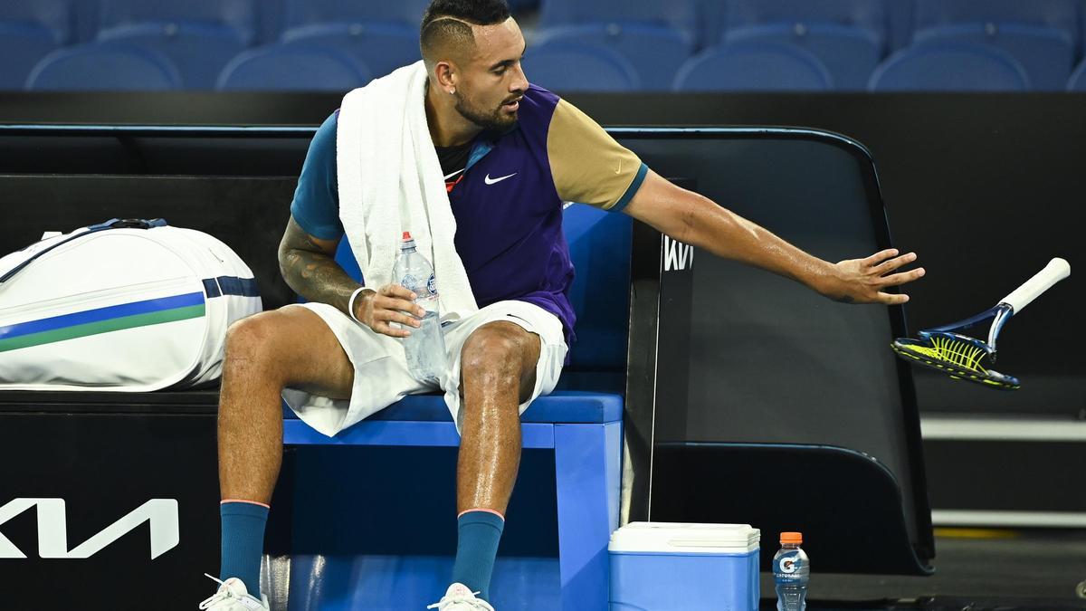 El tenista australiano Nick Kyrgios.