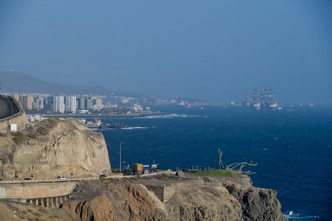 Calima en Gran Canaria (18/12/2024)