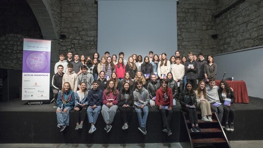 Presentació dels treballs de recerca de batxillerat amb una conferència de Joan-Vicenç Gómez i Urgellés