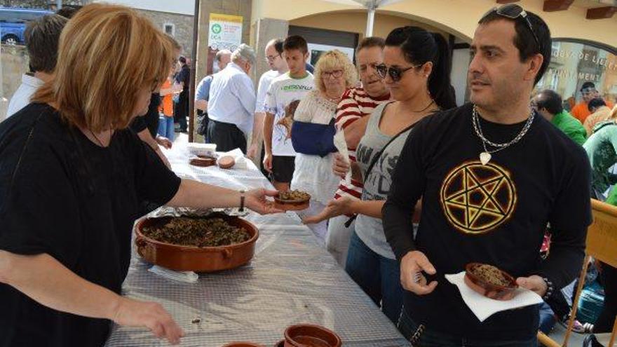 Celebració de la Fira del Bolet a la Pobla el 2016