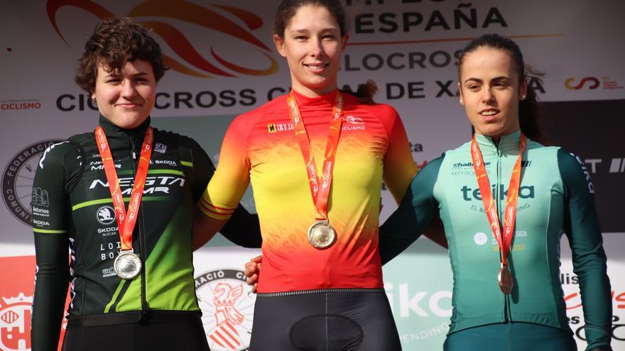 Lucía Gómez repite título en el Nacional sub-23 de ciclocross